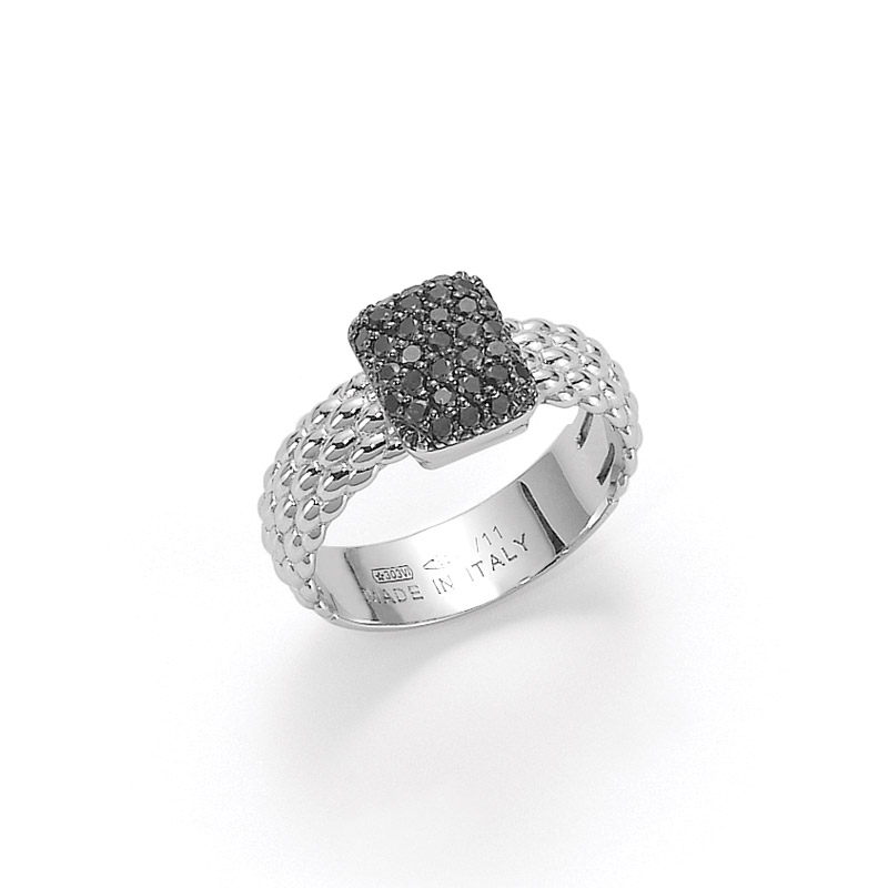 Anello Fope in oro AN561 PAVE1